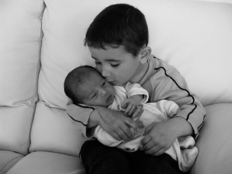 Les deux frères, enfants